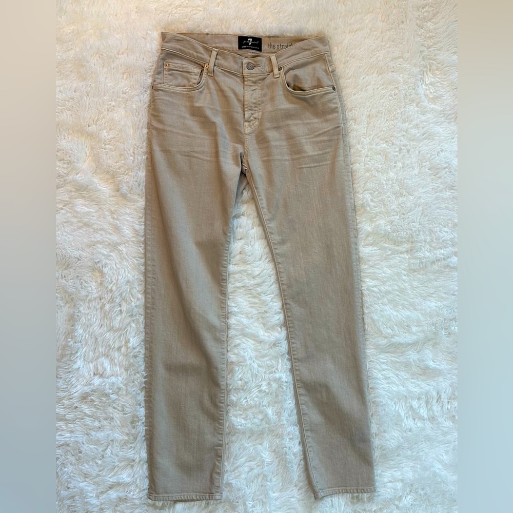 7 for All Mankind Straight Leg Jeans Size 30